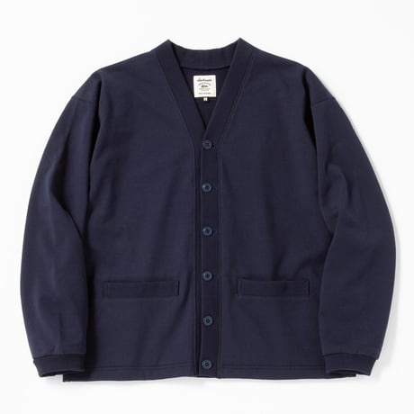 Jackman"grace sweat cardigan"(dark navy)unisex