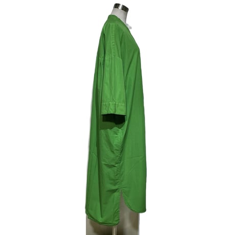 TigreBrocante"boad cotton bucktuck long one-piece"(green)women's
