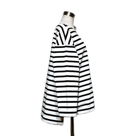 amne "BORDER"gride basque (black)unisex