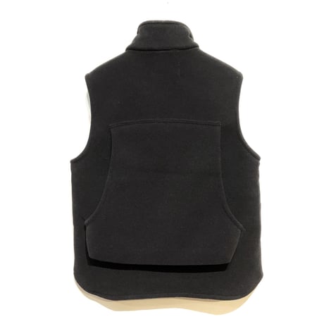 Day One Camouflage "hunting fleece vest with game pocket"(black)unisex