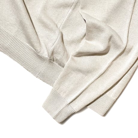 eyya"linen nylon crew neck"(light beige)unisex