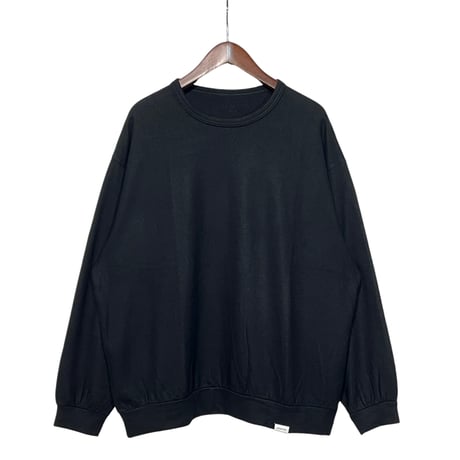 COLINA "CAPERTICA Super140s Washable Wool MW_Jersey / Wool Trainer" (black)unisex