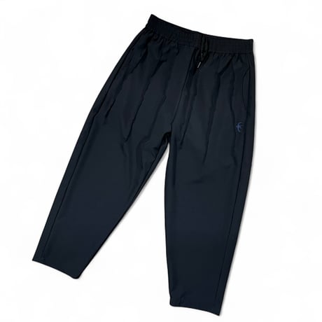 Slow Hands"nylon×polyester starch Morocco pants"(black)unisex