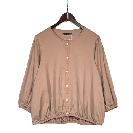 TigreBrocante"swae 天竺 ballon cardigan"(mocha)women's