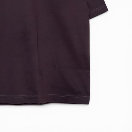 TigreBrocante"high density jersey henley neck venice S/S T"(dark brown)unisex