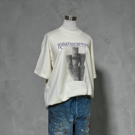 UNDYED 30/2 Karl Blossfeldt Print-T "KUNSTAR" (unisex)RW
