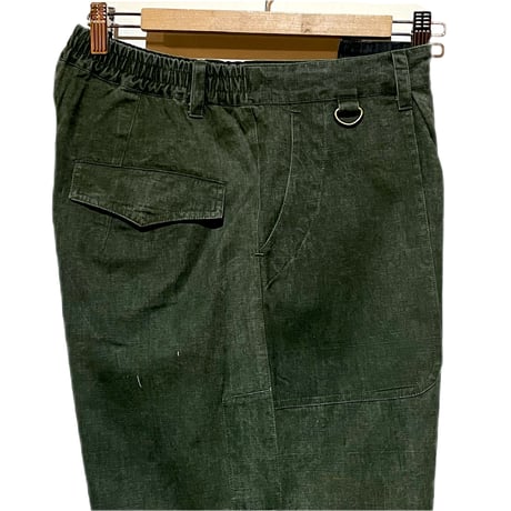 SlowHands”RCL tent fatigue pants"(olive-M)unisex
