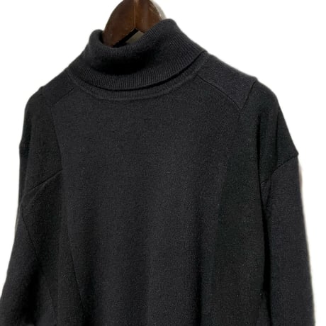 yoused "BLK cashmere widesweater(black asst)unisex (C)