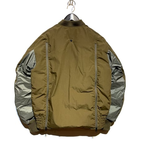 NANGA×Master-piece "packers down blouson"(khaki)unisex