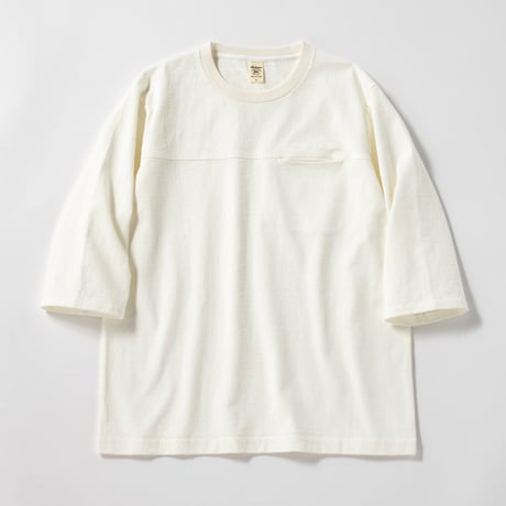Jackman"DOTSUME pocket HS T-Shirts"(white) unisex