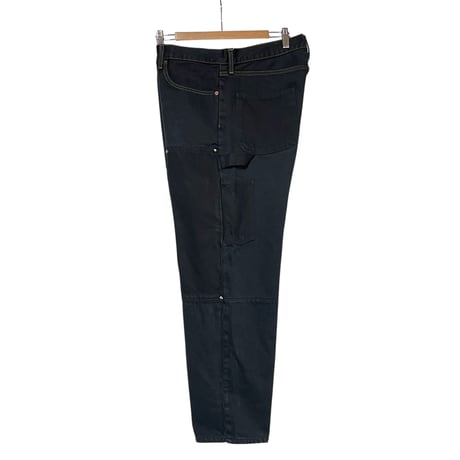 yoused "double knee painter pants" (black) size.2B unisex