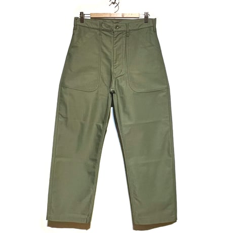 TigreBrocante"cotton×nylon mole skin baker pants"(khaki)unisex