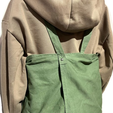 Slow Hands"RCL tent apron" (olive) unisex