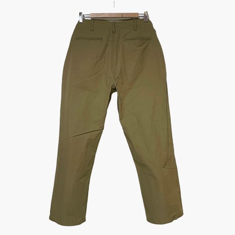 dip ltd "cotton×nylon grosgrain waist cord pants" (lt.brown)unisex