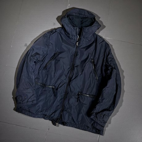 dip ltd "thinsulate®overdyed reflective nylon hooded jacktet" (navy)unisex