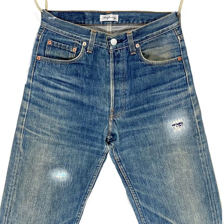 KNIFEWING "rebuild series" used US Levi's bandana crash denim(76A)unisex