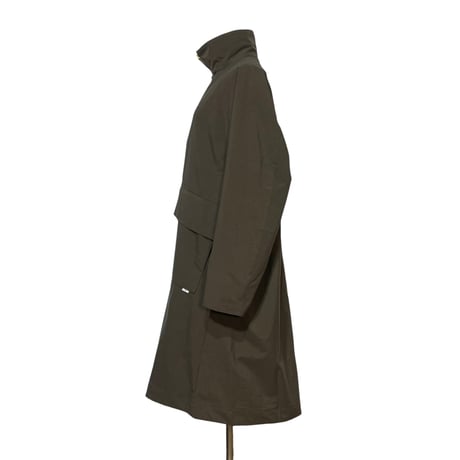 amne "nylon OX covered coat" (olive) unisex