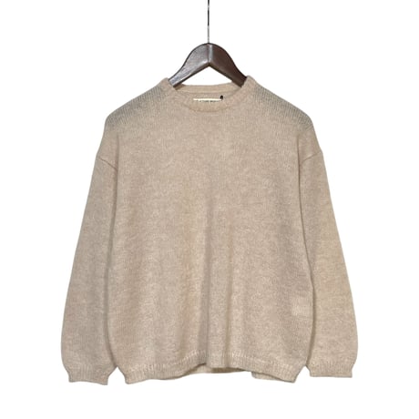 TigreBrocante"baby alpaca TB long sleeve sweater“(women's)