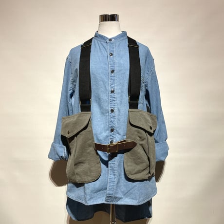 yoused "duck game vest(olive)unisex free