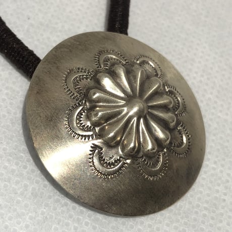 indian jewelry “navajo made “ stamped concho heir elastic 3