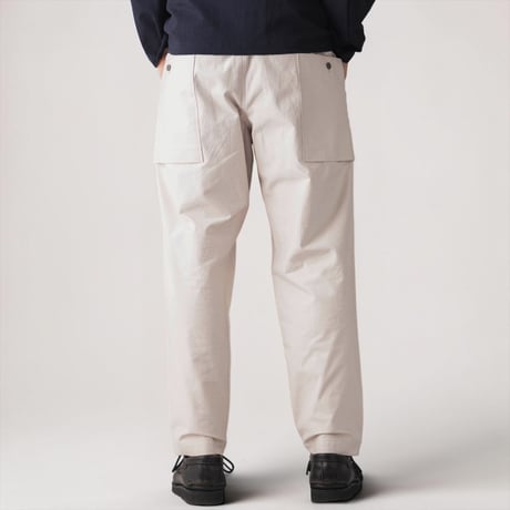 Jackman"Back Nep Umps Pants"(rosin white) unisex