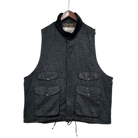 PORTRAITE"over vest"(charcoal tweed)unisex