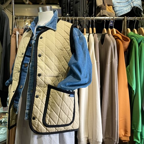 Jackman"Lavenham ×Jackman W/C Gilet"(charcoal)unisex
