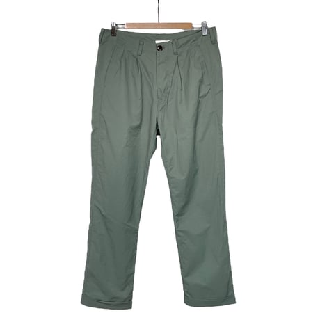 dip ltd "C/N two tuck trousers" (sage)unisex