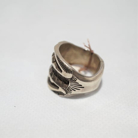 indian jewelry "elvira bill(navajo)"stamped ring C