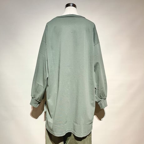 CAERULA"heavy jersey sudor sweat"(green) women's