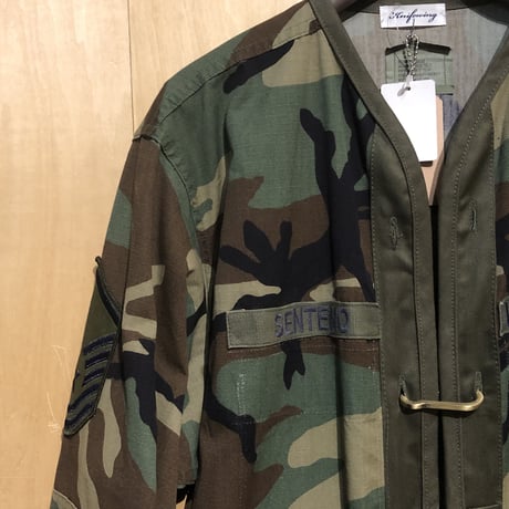 KNIFEWING"remake liner jacket "(US fatigue jk)B
