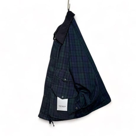 PORTRAITE"classic field jacket short"(black watch corduroy)unisex