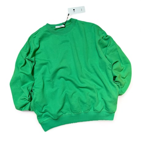 amne "FRENCH TERRY oval crew" (green) unisex