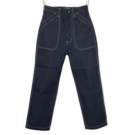 TigreBrocante"10.5oz flat denim baker pants"(indigo)unisex