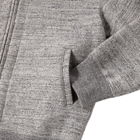 Jackman"GG sweat zip parka "(heather gray) unisex
