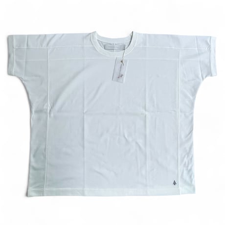 ASEEDONCLOUD"shokuonshitsu T-shirts intial embroidery"(off white)unisex