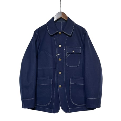 ASEEDONCLOUD"Handwerker melton denim HW meeting jacket"(blue)unisex