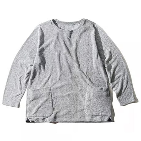 HOLIDAY TRUNKS"homebody3 Pile Long sleeve tee Ver2.0(snow gray)unisex