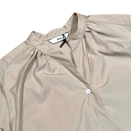 amne "PIMA skipper blouse" (beige) women's