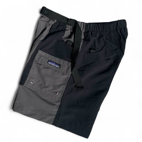 THOUSAND MILE U.S.A"amphibian shorts revaival edition" (charcoal black)unisex