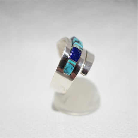 indian jewelry "PEF(navajo)"inlay ring