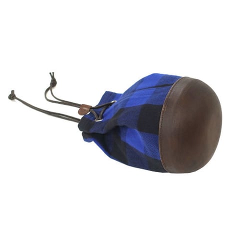 Butler Verner Sails "mold leather buffalo check purse"