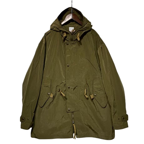 dip ltd"ripstop nylon military type coat"(olive)unisex