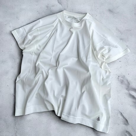 ASEEDONCLOUD"shokuonshitsu T-shirts intial embroidery"(off white)unisex