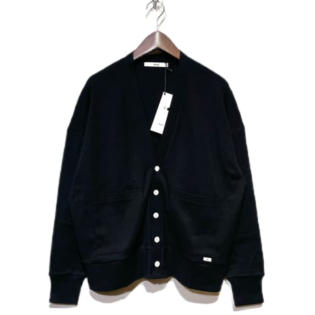 amne "giza round cardigan" (black) unisex