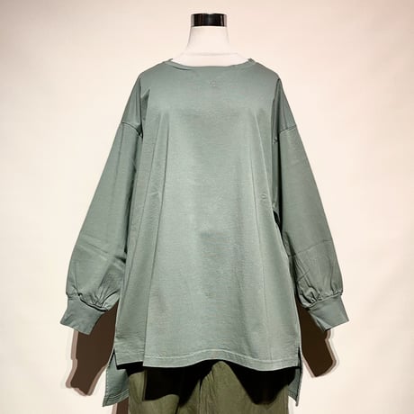 CAERULA"heavy jersey sudor sweat"(green) women's