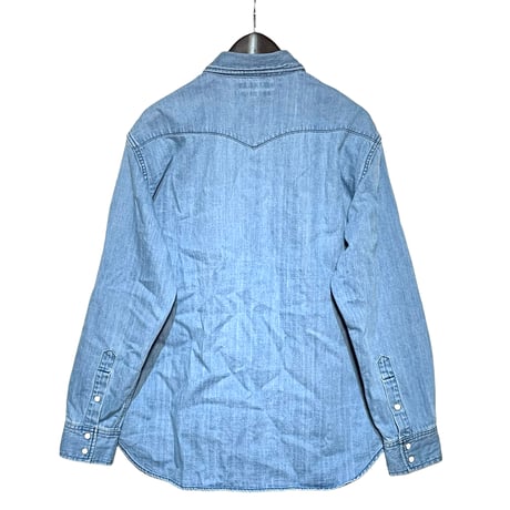 TigreBrocante"8oz denim TB western shirts"(indigo fade)unisex