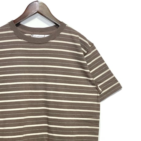 Columbia Knit Wear"EX.S/S Williamette Stripe Tee"(mocha)unisex