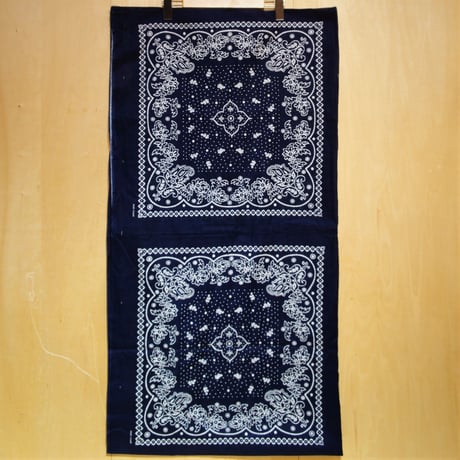 KNIFEWING “bandana stole"(navy)