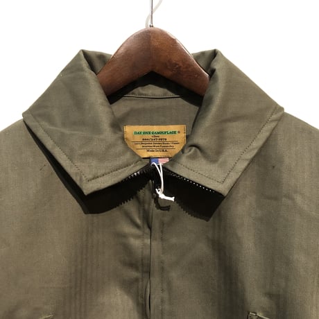 Day One Camouflage "9oz cotton herringbone hunting pullover shirts"(army green)unisex